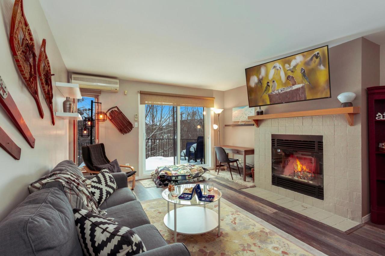 Tremblant Rocher Soleil Ski In Ski Out 2 Bedroom Mont-Tremblant Dış mekan fotoğraf